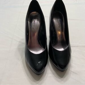 Xappeal Black Patent Leather Heels